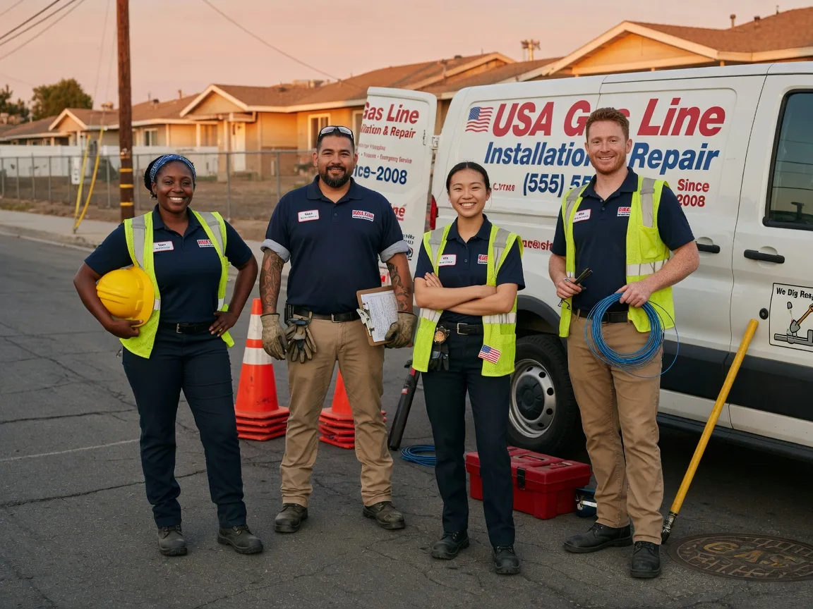 Gas Line Installation company in Crane, MO